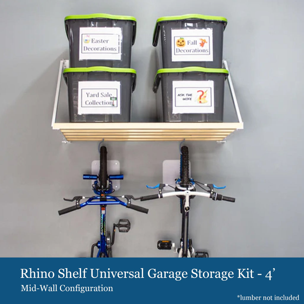 Rhino Shelf Universal Garage Storage Kit