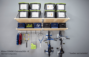 Garage Storage Ideas from Rhino Shelf | Made in America