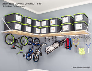 Rhino Shelf Universal Corner Kit - 8'x8'